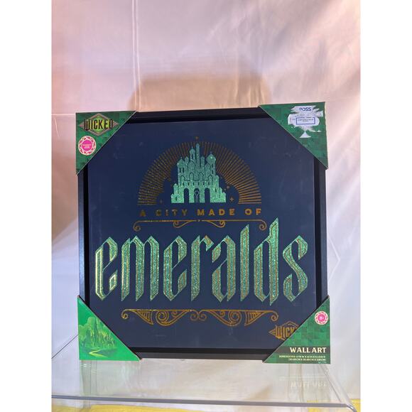 NEW Wicked City of Emerald Canvas Wall Art - Picture 1 of 9